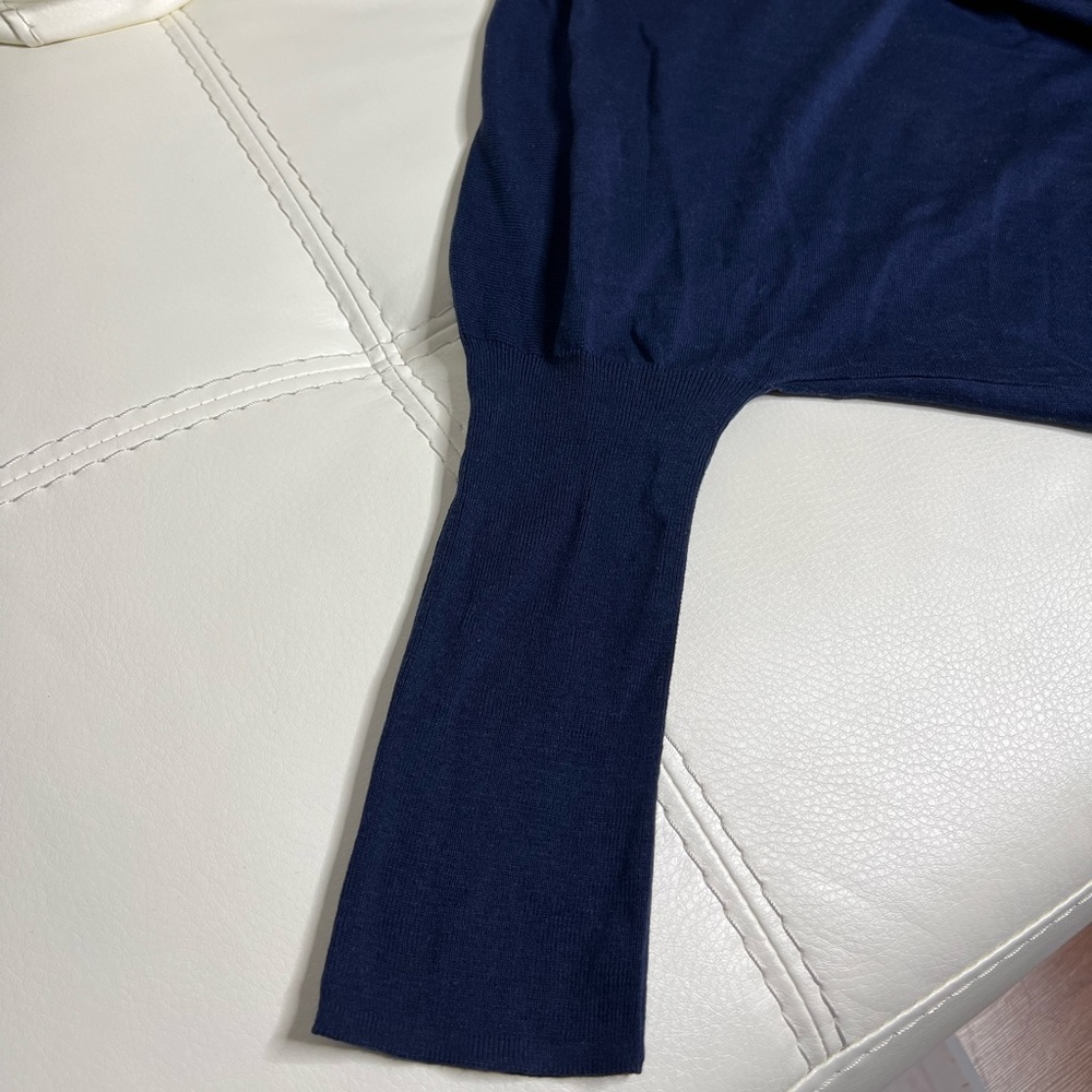 🌴Polo Ralph Lauren Open Front Silk Cardigan Sz L NWT - Picture 7 of 11